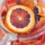 blood orange sangria