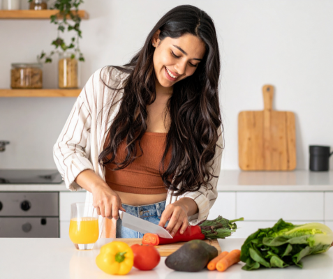 healthy woman